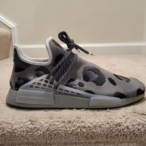 Adidas Pharrell x NMD Human Race Animal Print - Ash